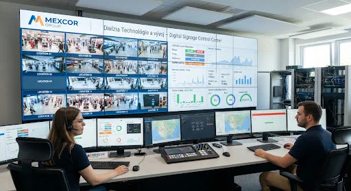 Digtria Telemetrie a Signage Server